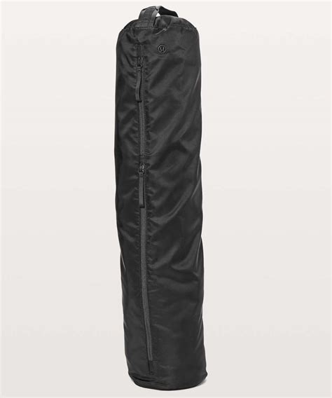 You wouldn't want to be doing a yoga pose and feeling that the mat is dirty or smelling a foul. Lululemon Get Rolling Yoga Mat Bag *17L - Black - lulu ...