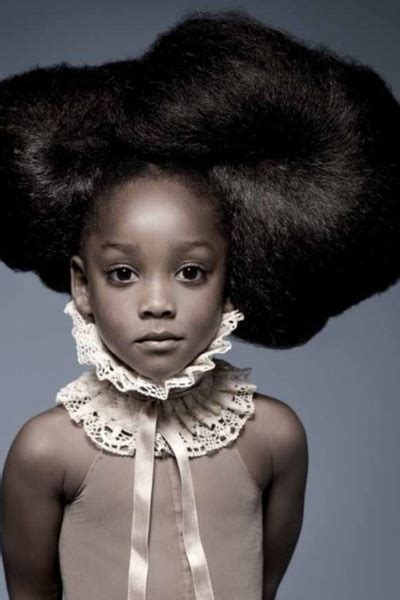 For an effortless look, let your locks flow free with soft waves or sleek straight strands. Black Kids Hairstyles - Page 11