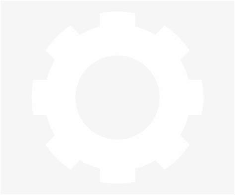Cog Icon White Png Png Image Transparent Png Free Download On Seekpng