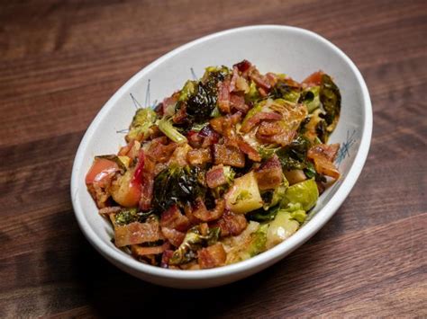 If you love ab and have a few extra minutes. Bacon-Maple Sprouts Recipe | Alton Brown | Food Network
