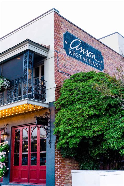 The Best Downtown Charleston Restaurants Anson Exterior Downtown