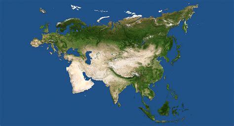 Eurasia Continent Map 3d Model 149 Max Obj Ma C4d Fbx Free3d
