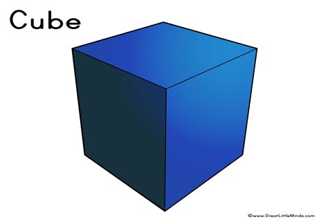 3d Shapes Cube