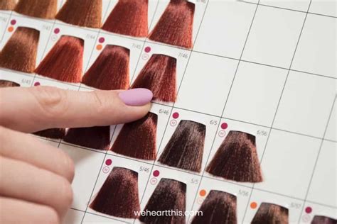 Hair Color Numbers Explained How To Read A Hair Color Chart