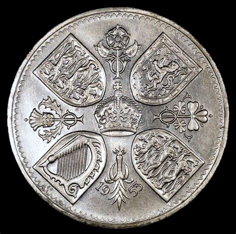 The coronation of elizabeth ii took place on 2 june 1953 at westminster abbey, london. 1953 Great Britain 1 Crown - Coronation of Queen Elizabeth ...