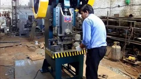 Electric C Type Power Press Machine Job Works Rs 50unit Bharti