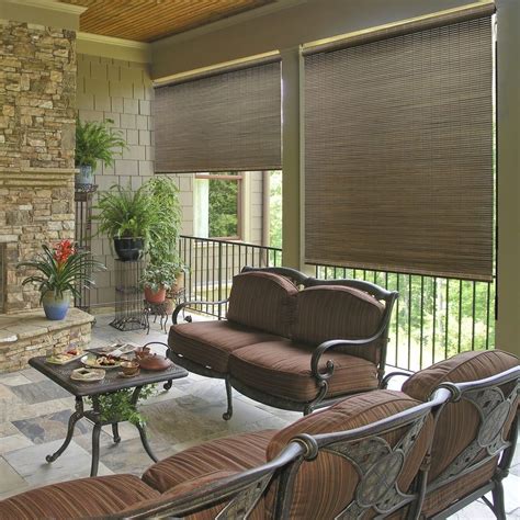 Blinds And Shades Bamboo Outdoor Outdoor Sun Shade Patio