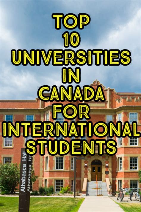 Best 10 Schools In Canada