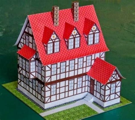 Papermau Servant House Paper Model In 1100 Scale By Projekt