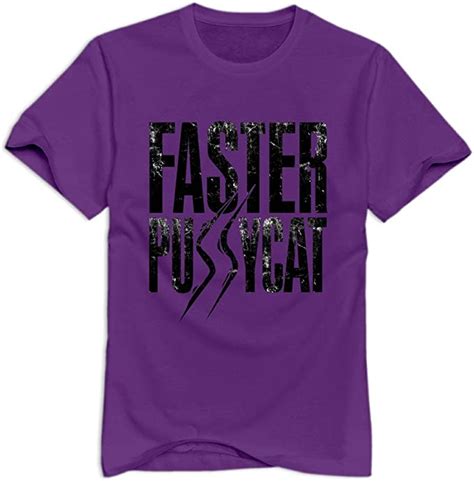 Faster Pussycat Logo Short Sleeve T Shirt For Man New T
