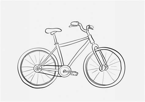 Desenhos Para Pintar Desenhos De Bicicletas Para Colorir
