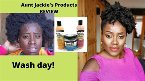 Wash Day Aunt Jackie S Products Review On 4c Hair YouTube