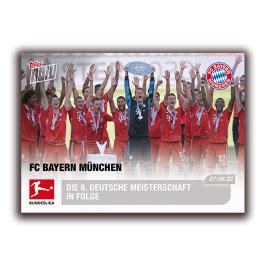 8th Consecutive German championship - Bundesliga TOPPS NOW® Card #194 ...