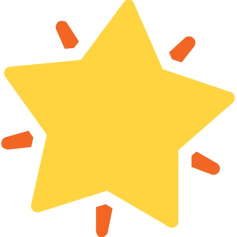 Glowing Star Emoji For Facebook Email And Sms Id 8768 Uk