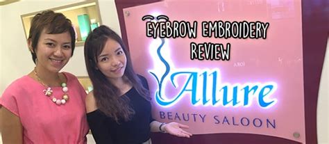 Allure Beauty Review Allure Signature Eyebrow Embroidery