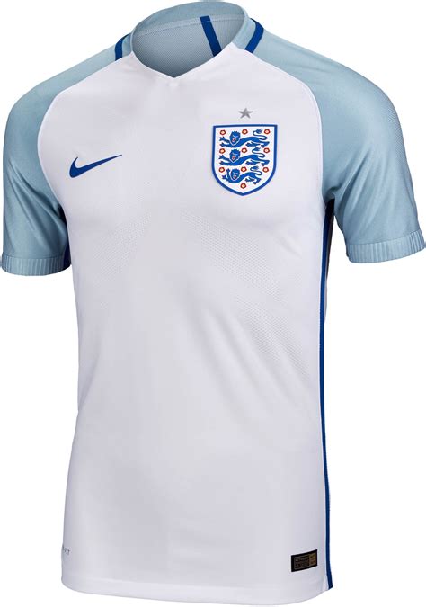 National soccer jerseys are more than just casual wear for fans; Nike England Home Match Jersey - 2016 England Soccer Jerseys