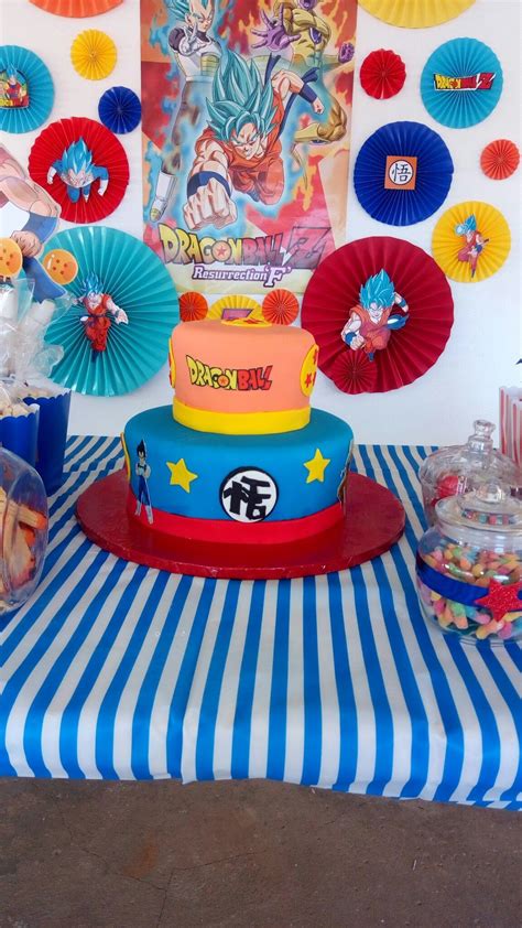 Dragon Ball Z Party Ideas 5th Birthday Party Ideas Ball Birthday