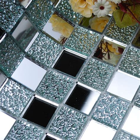 They'll complement and enhance the room by reflecting light, helping to keep it nice and. Crystal Glass Backsplash Kitchen Tile Mosaic Design Art ...