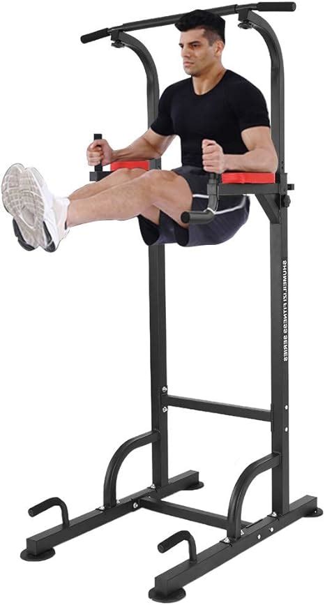 Yinguo Power Tower Adjustable Height Dip Station Pull Upand Chin Up Bar