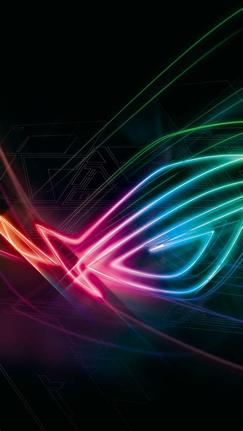 Our catalog includes a great selection of different wallpapers for mobile phones. Wallpaper Asus ROG Phone 2, colorful, Android 9 Pie, 4K ...
