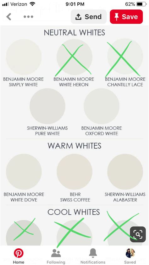 Wall paint, chantilly lace—benjamin moore; Pin by Amber Bender on Basement Renovation | Simply white ...