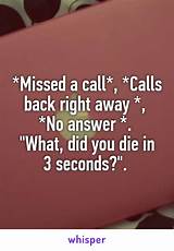 Images of Missed Call Answer
