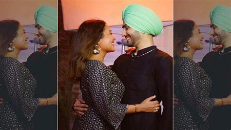 Neha Kakkar Rohanpreet Singh Wedding Bride Neha Drops Some Mushy Romantic Pictures From Their