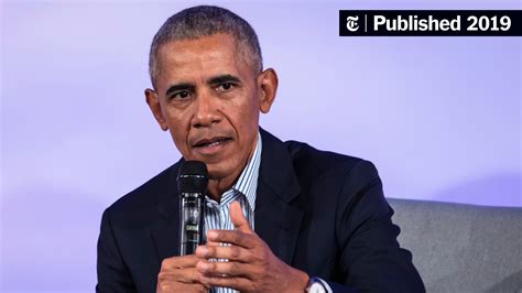 Obama Says Average American Doesnt Want To ‘tear Down System The New York Times
