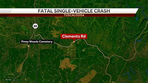 Single Vehicle Crash In Tuscaloosa Kills One