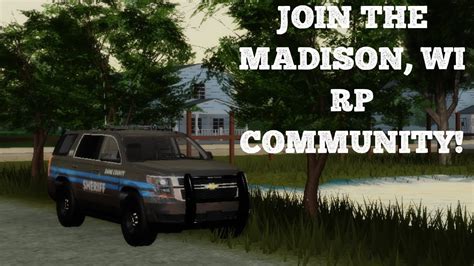 Join The Madison Wi Roleplay Community Link In Description Youtube