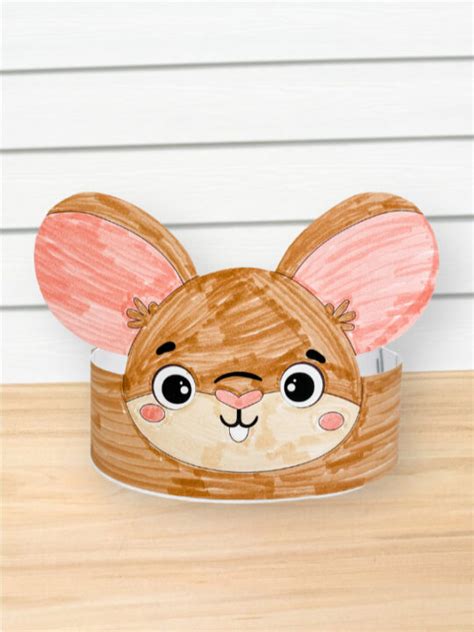 Mouse Headband Craft For Kids Free Template