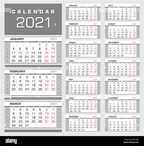Calendario 2021 Calendario 2021 La Semana Comienza El Lunes Images