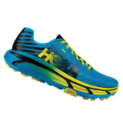 Evo Mafate Mens Max Cushioning Ultra Marathontrail Running Shoes Cyan