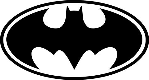 Superhero Logos Black And White Clipart Full Size Clipart 5507456