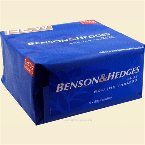 Benson And Hedges Blue Hand Rolling Tobacco 5 X 50g Pouches