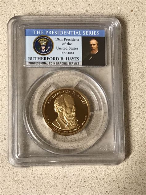 2011 S Rutherford B Hayes Presidential Dollar Pcgs Pr69dcam For
