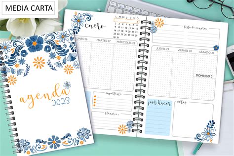 Modelo De Agenda Para Imprimir 2023 - Image to u width=