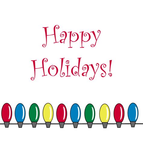 Happy Holidays Free Clipart Clip Art Library