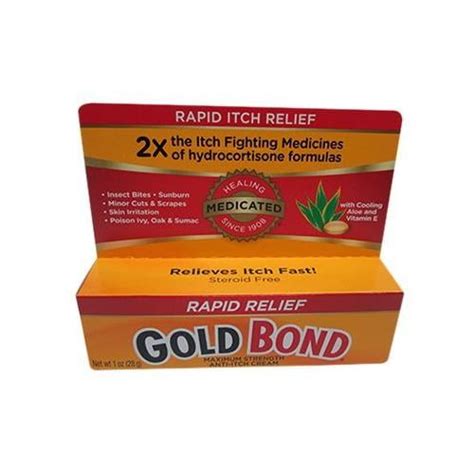 Gold Bond Maximum Relief Anti Itch Cream 1 Oz Each