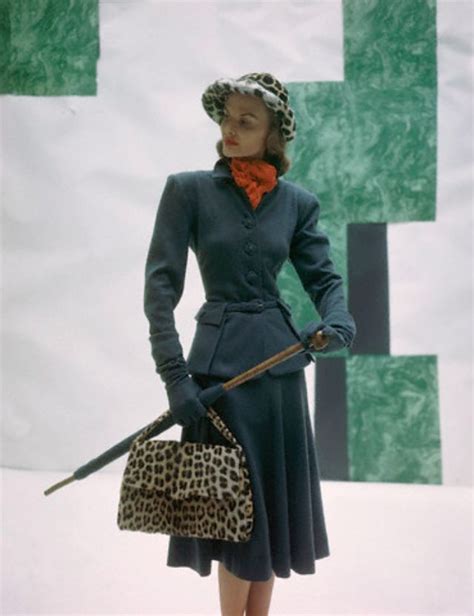 Extraordinary Color Fashion Photography Taken During The 1940s By John