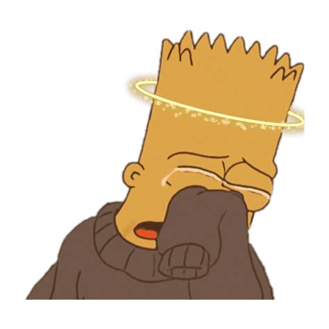 Sad Depression Use Sticker Simpsons Sticker By Xkait Editsx