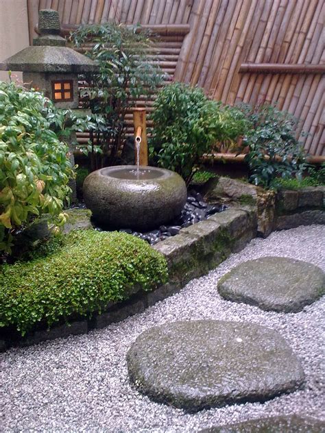 Traditional Japanese Courtyard Japanese Garden Landscape Small