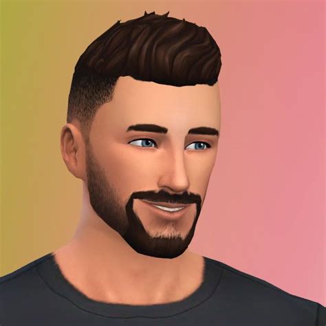 Maxis Match Cc Sims Sims Hair Sims 4 Hair Male