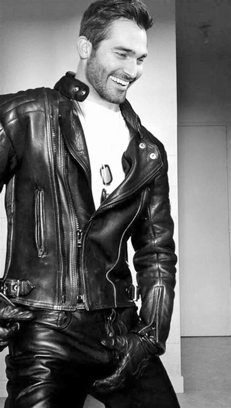 Tyler Hoechlin Leather Jacket Men Mens Leather Clothing Leather Jacket