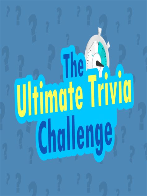 The Ultimate Trivia Challenge Descárgalo Y Cómpralo Hoy Epic Games
