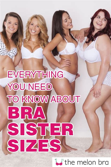 Everything You Need To Know About Bra Sister Sizes The Melon Bra Correct Bra Sizing Sister
