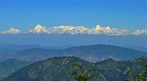 Himalayan Range As Seen From Mukteshwar Mukteshwar Photos Uttarakhand