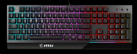 Msi Vigor Gk30 Gaming Keyboard With Rgb Uk Layout S11 04uk226 Cla