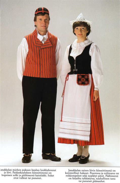 Janakkala Finland Folk Costume Costumes Nordic Countries Folk
