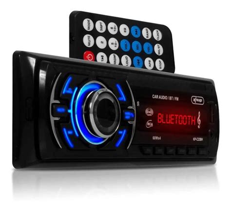 Rádio Automotivo Bluetooth Aparelho De Som Mp3 Player Usb Aux Sd Card
